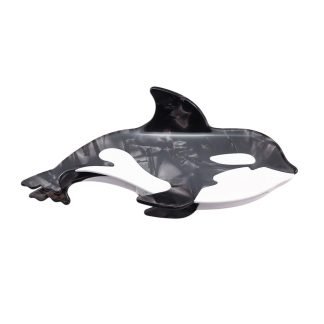 Hair Clip Killer Whale