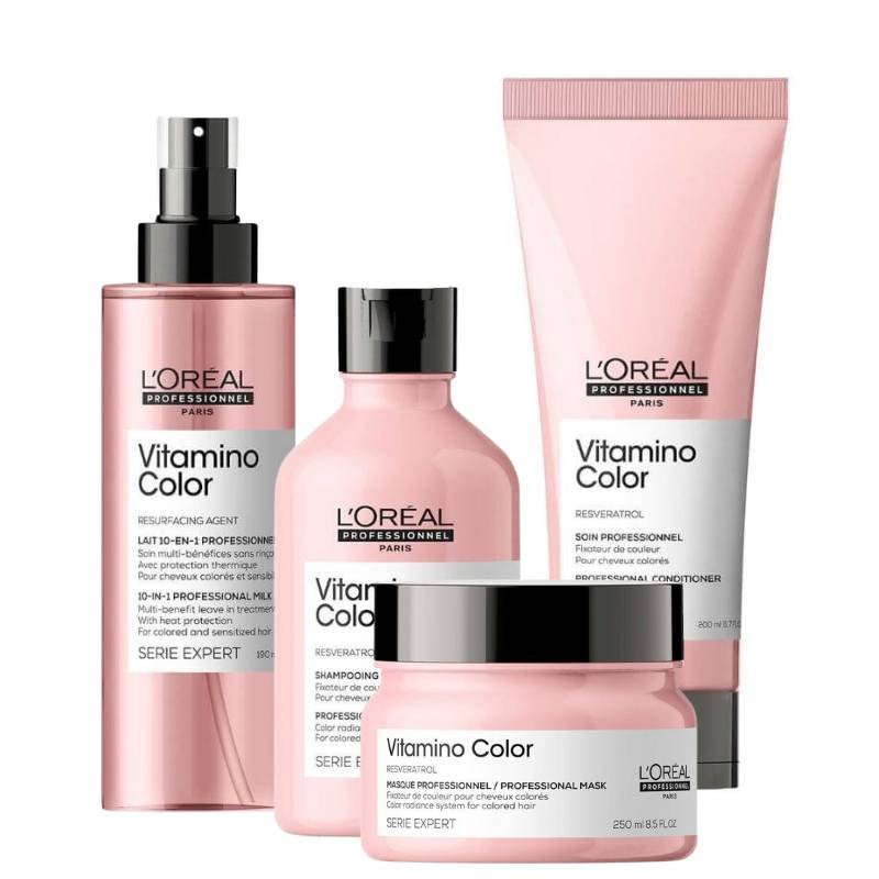 Loreal Vitamino Color Pack Descuento + Cosmetiquera